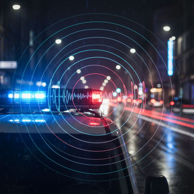 What Does the Police Van Siren Sound Like?