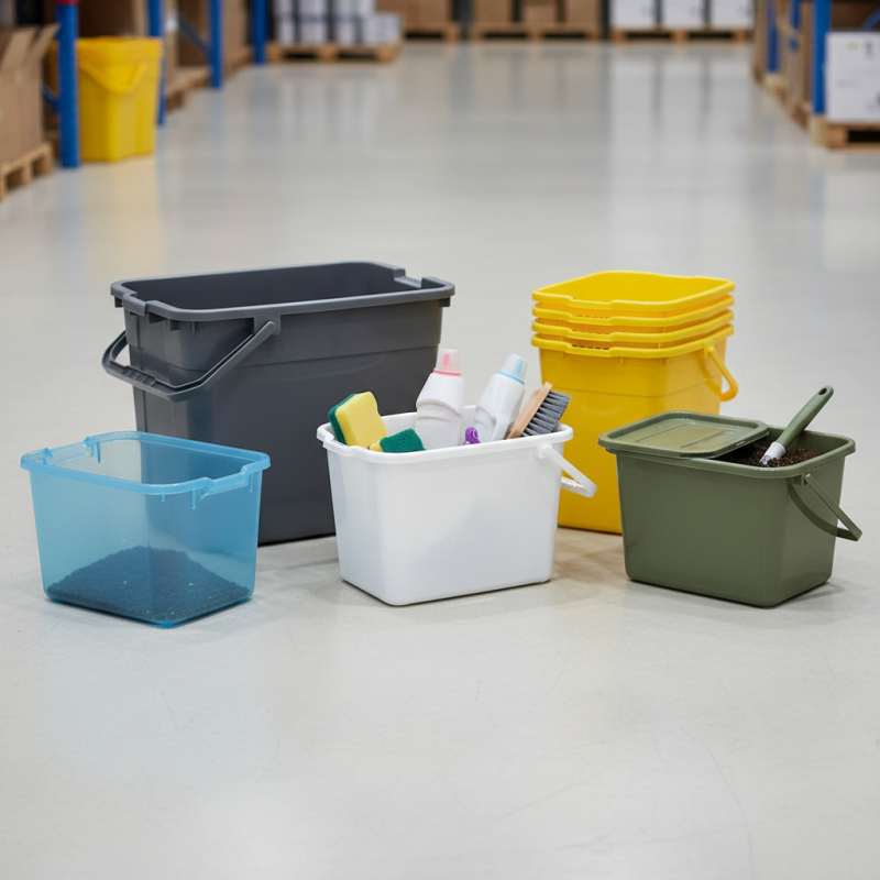 How to Choose the Best Rectangular Plastic Bucket for Your Needs?