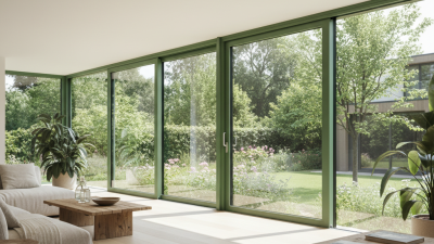 What Are the Benefits of Green Sliding Windows?