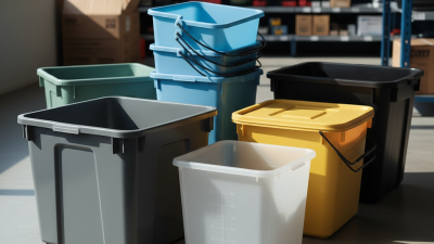 How to Choose the Best Rectangular Plastic Bucket for Your Needs?