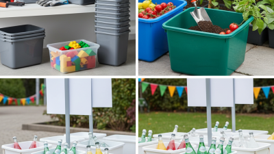 What Are the Best Uses for Rectangular Plastic Buckets?