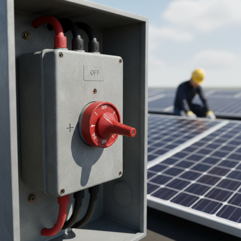 Why is DC Isolation Switch Essential for Solar Energy Systems?