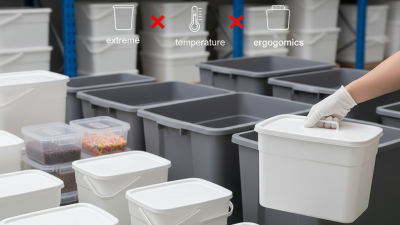 How to Choose the Best Rectangular Plastic Bucket for Your Needs?