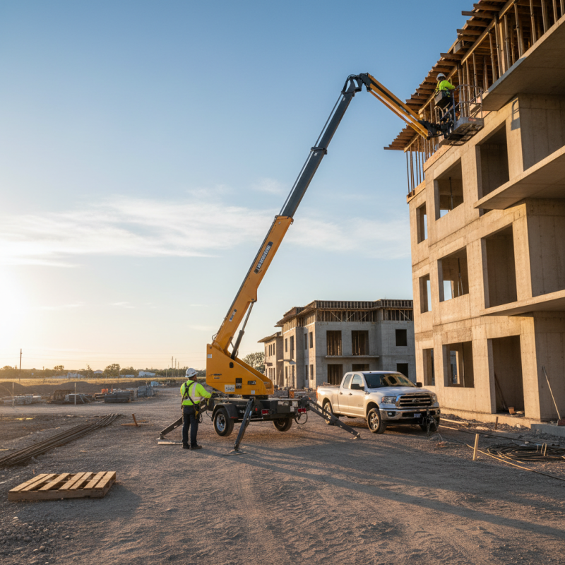 Top Tips for Using a Towable Boom Lift Safely and Efficiently?