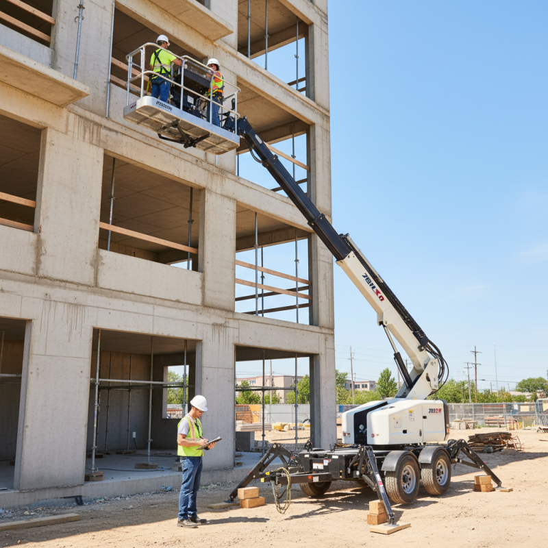 Essential Tips for Using a Towable Boom Lift Safely?