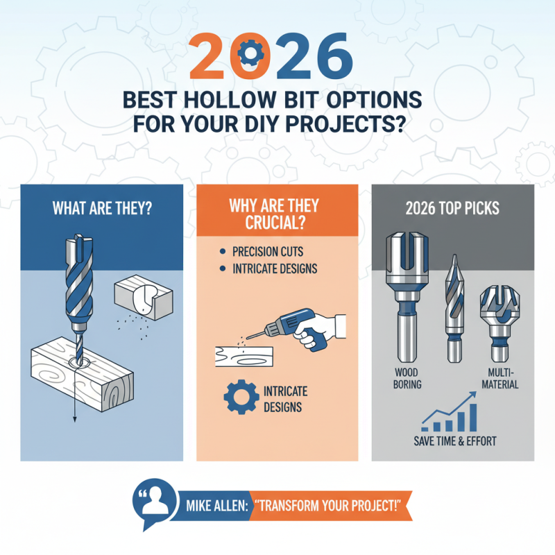 2026 Best Hollow Bit Options for Your DIY Projects?