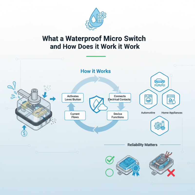 What is a Waterproof Micro Switch and How Does it Work?