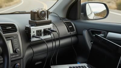 What is a vehicle power inverter and how does it work?