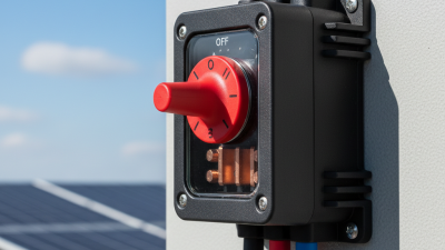 2026 Best DC Isolation Switch Features and Benefits Explained?