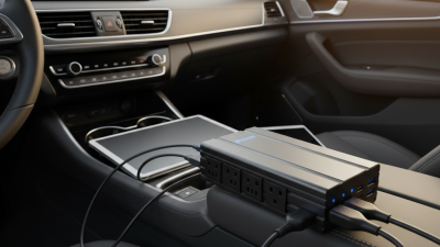 What is a vehicle power inverter and how does it work?