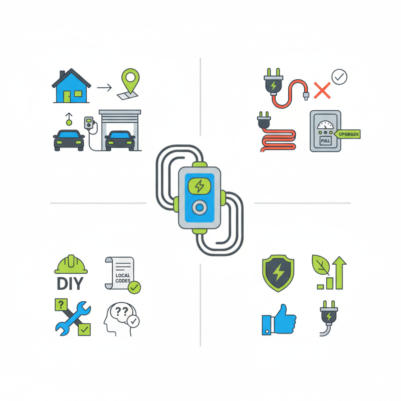 2026 How to Install an EV Charger Wall Plug at Home?