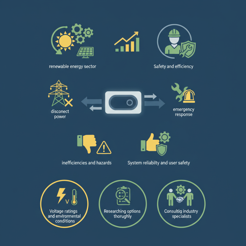 How to Choose the Right DC Isolation Switch for Your Needs?