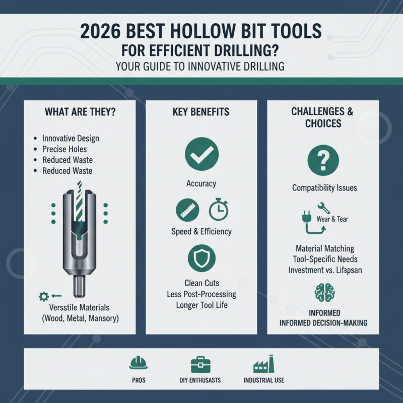 2026 Best Hollow Bit Tools for Efficient Drilling?