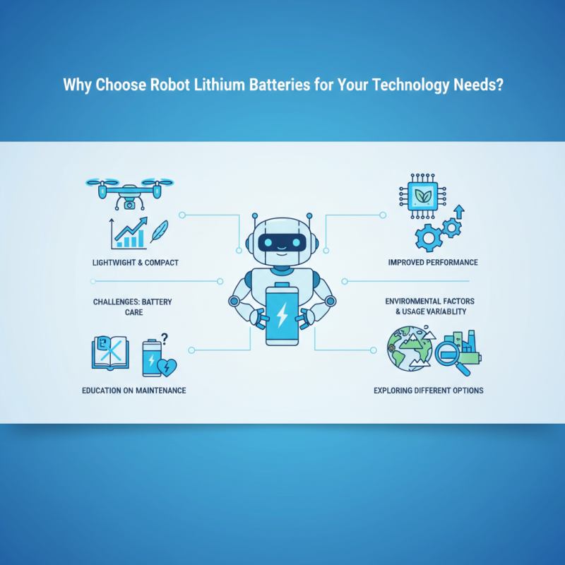 Why Choose Robot Lithium Batteries for Your Technology Needs?