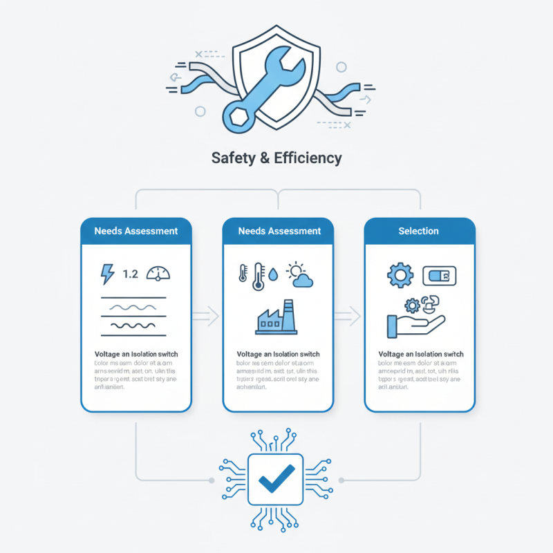 How to Choose the Right Isolation Switch for Your Needs?