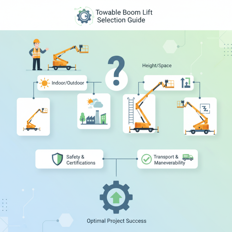 How to Choose the Right Towable Boom Lift for Your Needs?