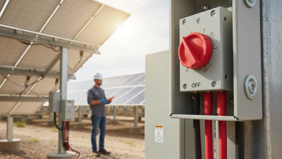 Top 5 DC Isolation Switch Benefits You Need to Know?