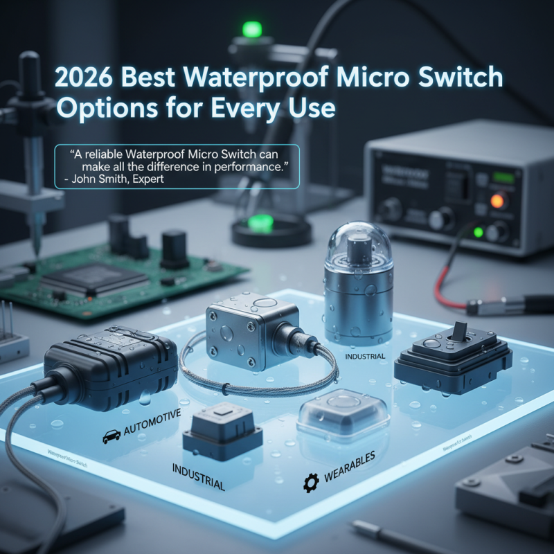 2026 Best Waterproof Micro Switch Options for Every Use?