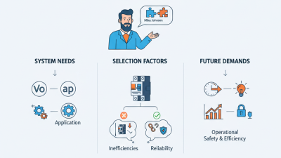 How to Choose the Right MCCB DC Breaker for Your Needs?