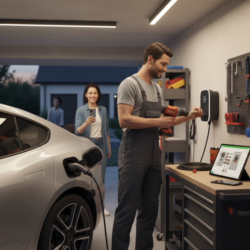 How to Install an EV Charger Wall Plug at Home?
