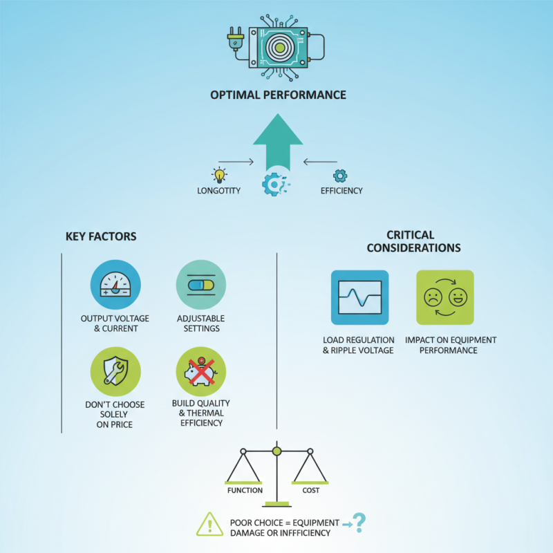 How to Choose the Right Regulated Power Supply for Your Needs?