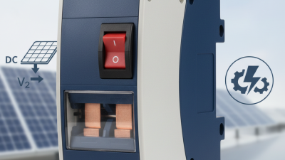 2026 How to Choose the Right MCCB DC Breaker for Your Needs?