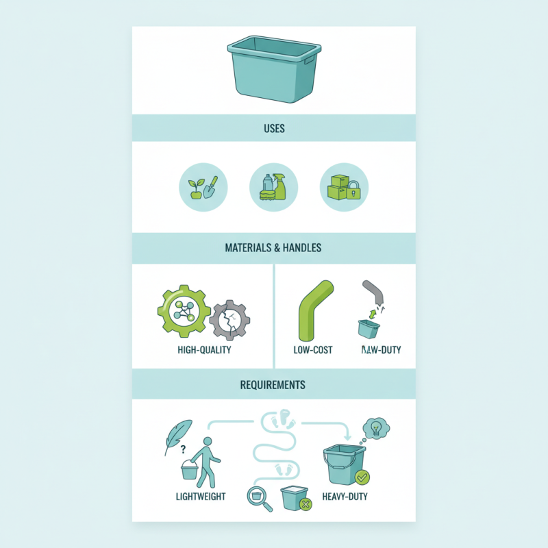 Best Rectangular Plastic Bucket for Your Needs?