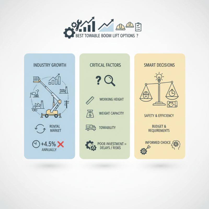 2026 Best Towable Boom Lift Options for Your Needs?