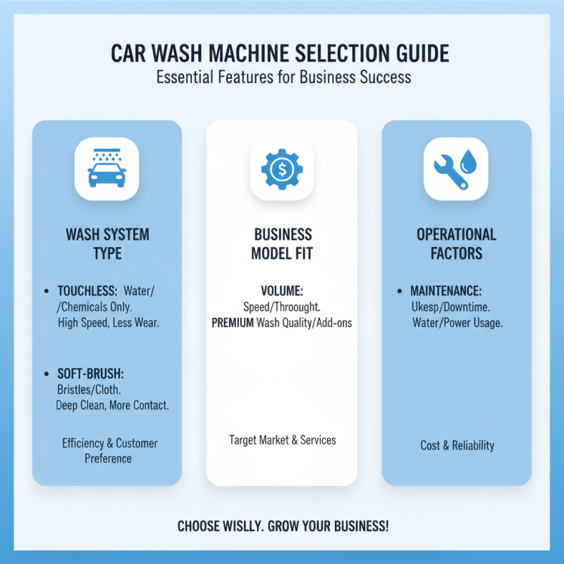How to Choose the Best Car Wash Machine Commercial for Your Business?