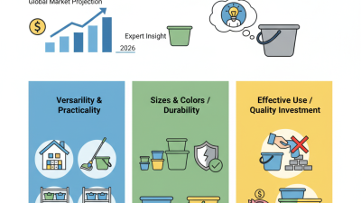 2026 Best Rectangular Plastic Bucket Choices for Home Use?