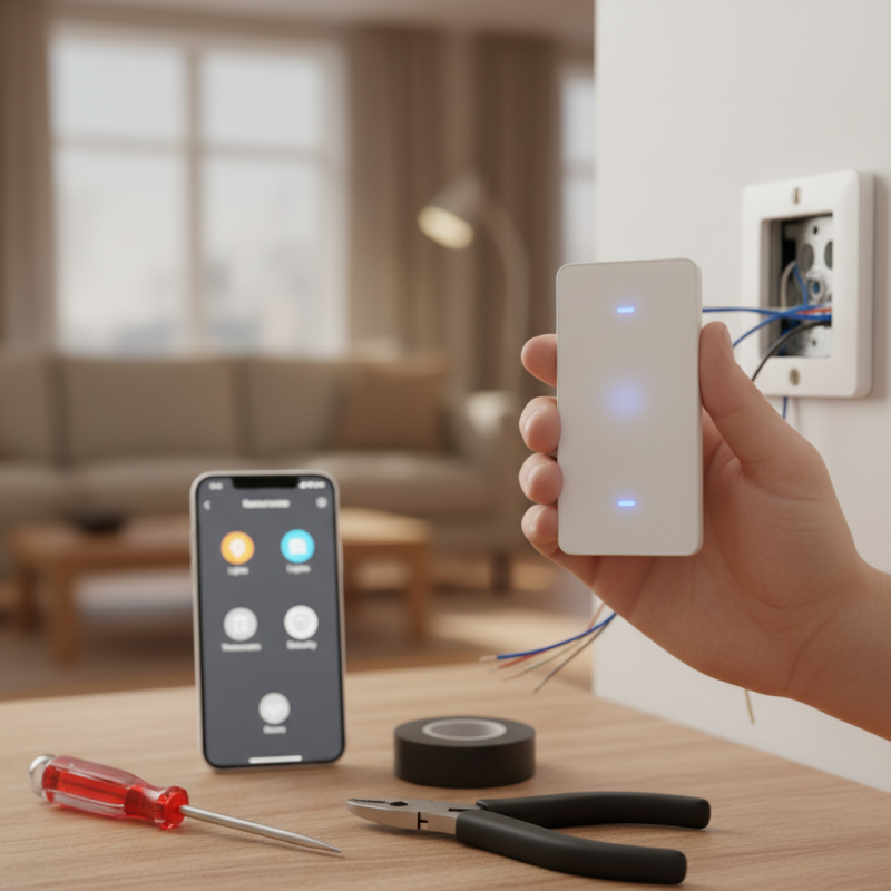 How to Install Wifi Smart Switch for Home Automation?