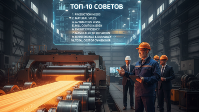 10 лучших советов по выбору машины Стана Горячей Прокатки?