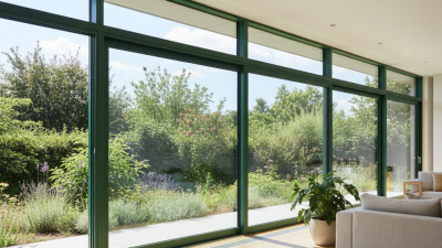 Top 10 Benefits of Green Sliding Windows for Your Home