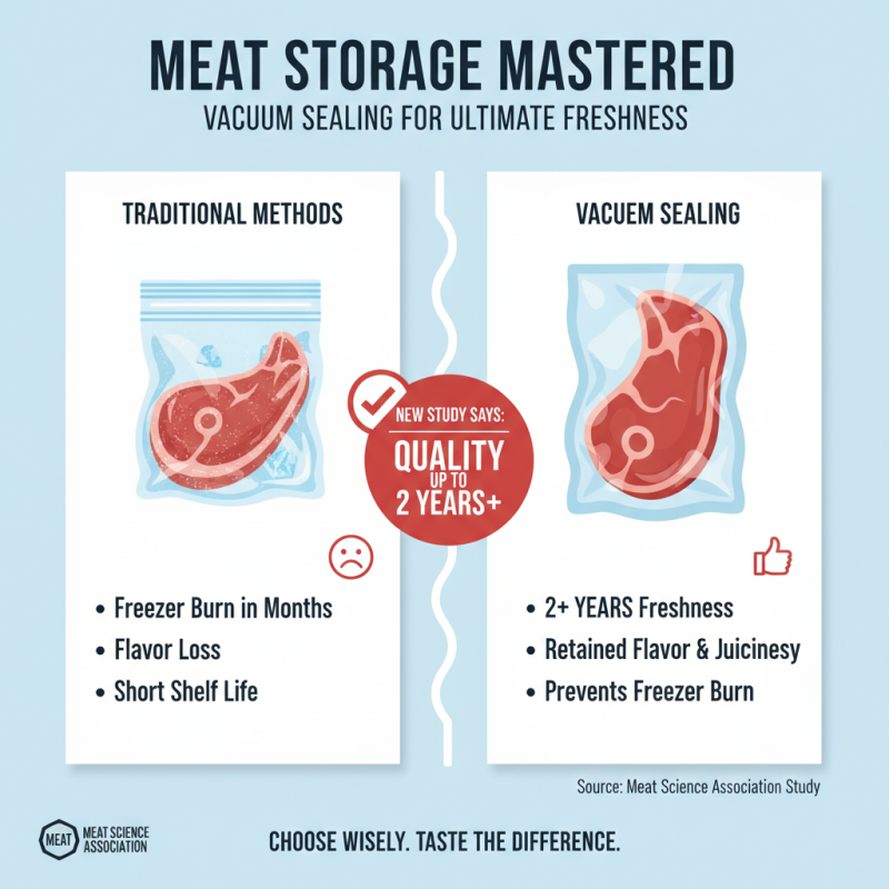 Top Vacuum Bags for Storing Meat Effectively for Freshness and Flavor?