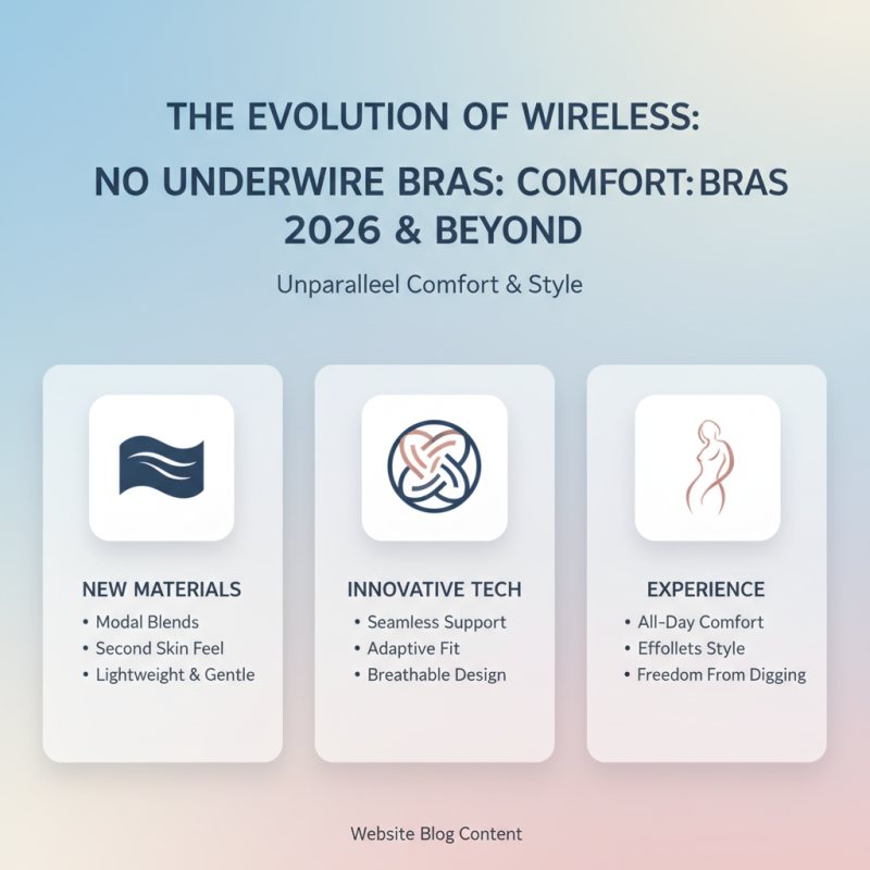 2026 Top Supportive No Underwire Bra Trends for Comfort and Style?
