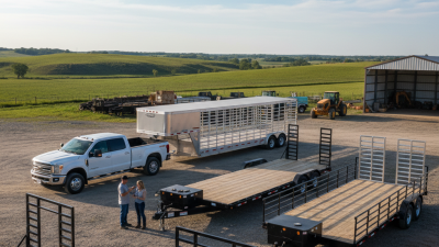 How to Choose the Right Gooseneck Trailer for Your Needs?