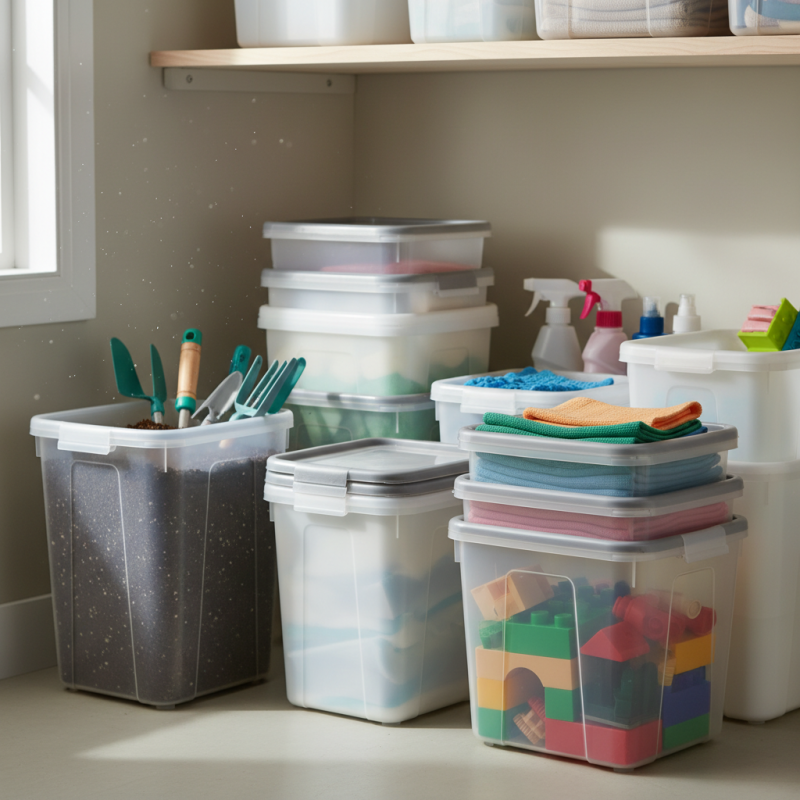 2026 Top Rectangular Plastic Bucket Options for Home Use?