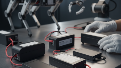 How to Choose the Right Robot Lithium Battery for Your Needs?