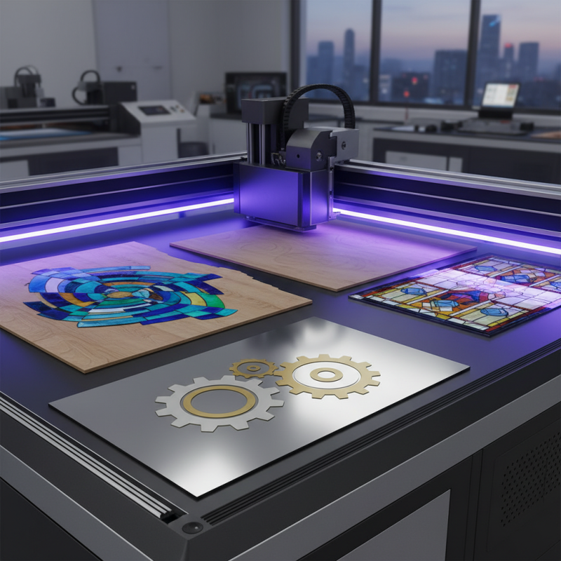 What is UVLED Flatbed Printing and How Does it Work?