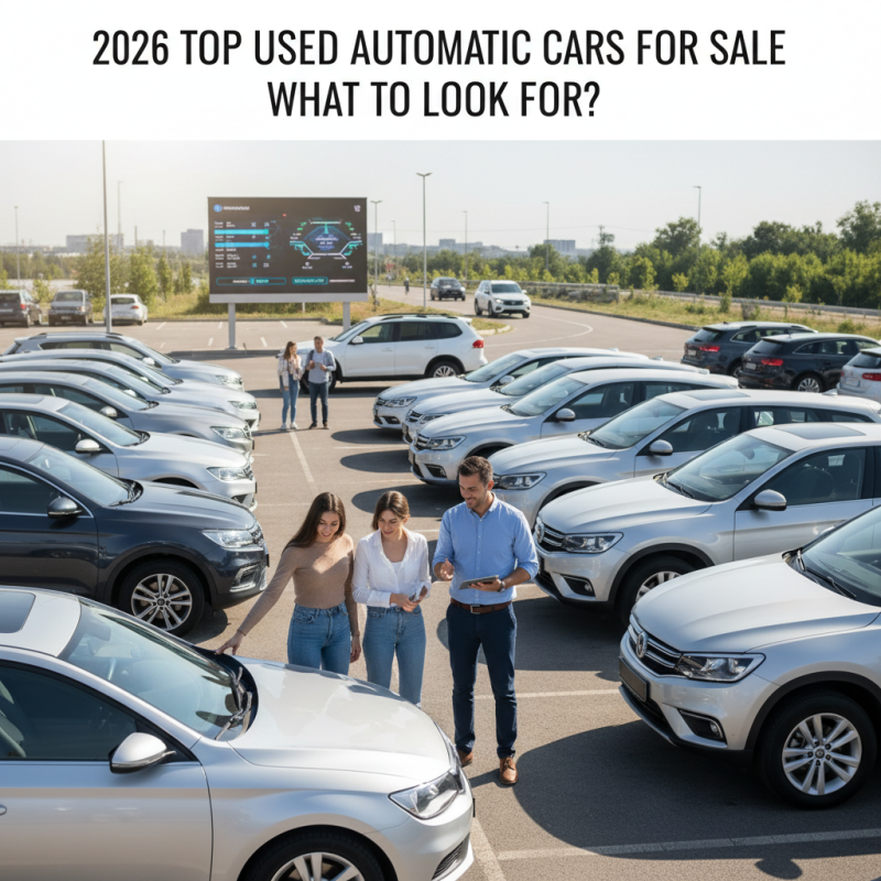 2026 Top Used Automatic Cars for Sale What to Look For?