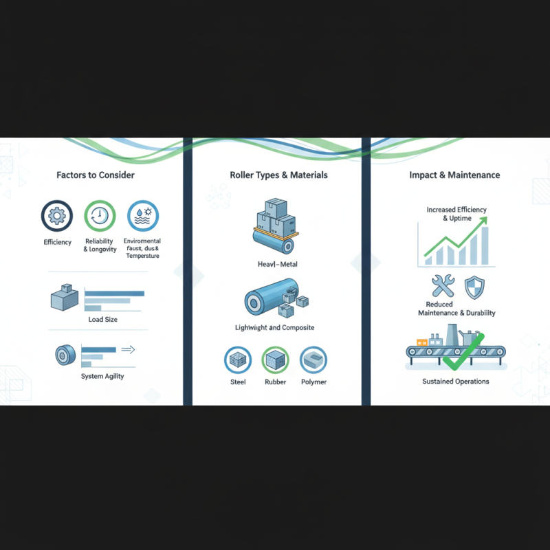 How to Choose the Best Conveyor Belt Rollers for Your System?