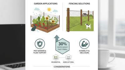 How to Use Hexagonal Wire Mesh for Garden and Fencing?