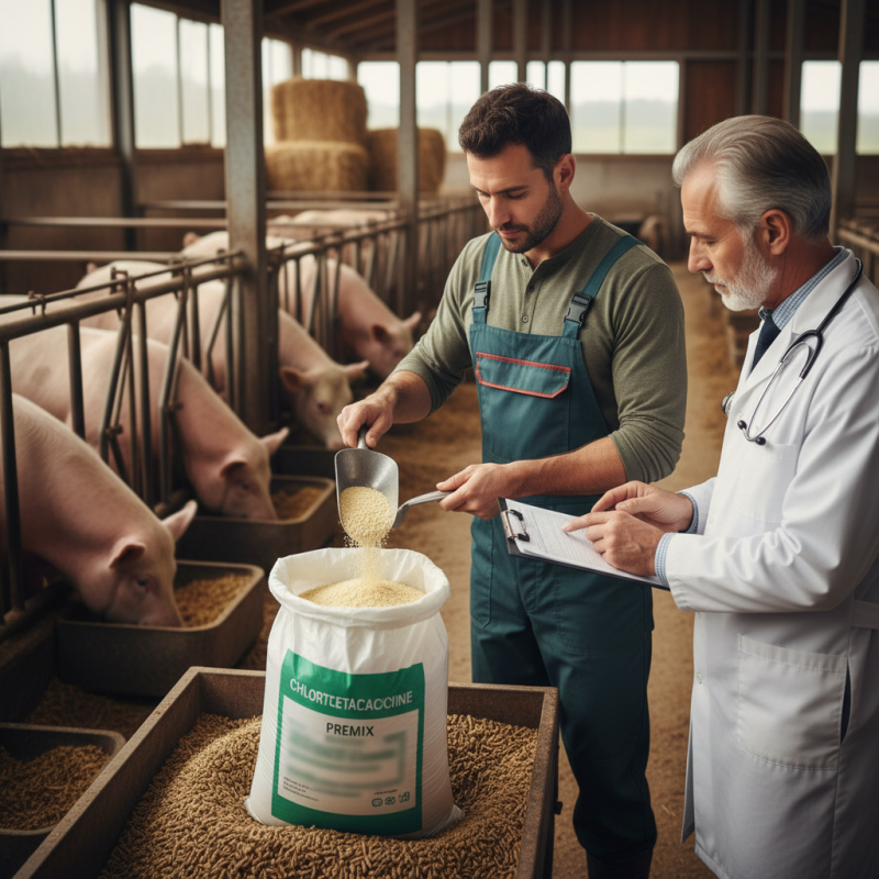 How to Use Chlortetracycline Premix for Livestock Health?