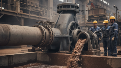 What is a heavy duty slurry pump and how does it work?