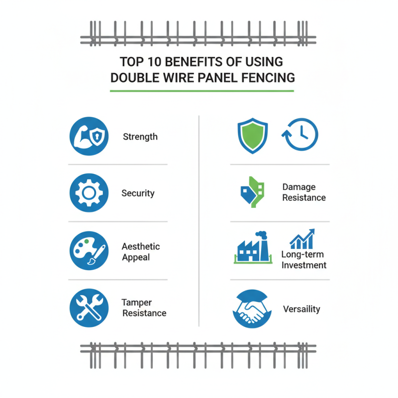 Top 10 Benefits of Using Double Wire Panel Fencing?