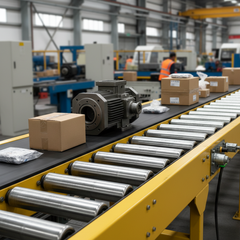 What is a conveyor belt roller and how does it work?