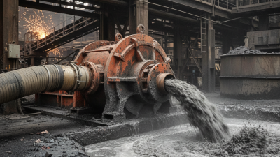 What is a heavy duty slurry pump and how does it work?