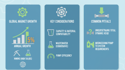 How to Choose the Right Heavy Duty Slurry Pump for Your Needs
