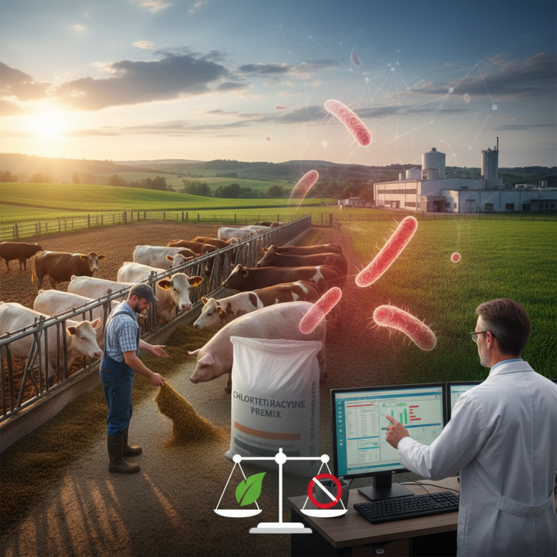 What is Chlortetracycline Premix and Its Uses in Agriculture?