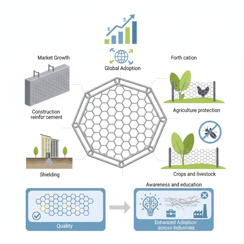 What is hexagonal wire mesh and how is it used?